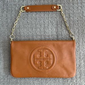 Tory Burch Bombe Reva Clutch/Shoulder Handbag